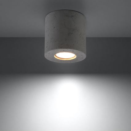 Foco ORBIS 1xGU10/10W/230V betão