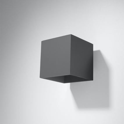 Foco de parede QUAD 1 1xG9/8W/230V antracite