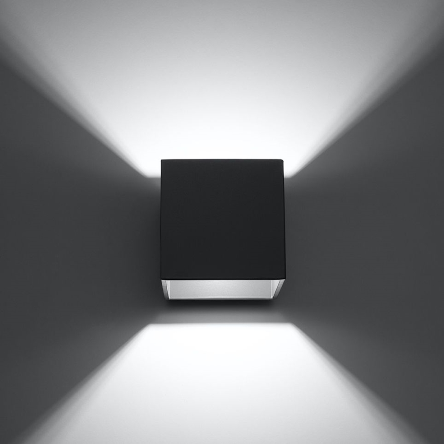 Foco de parede QUAD 1 1xG9/8W/230V antracite