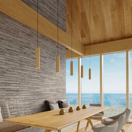 Candelabro suspenso LINO 2xGU10/40W/230V faia