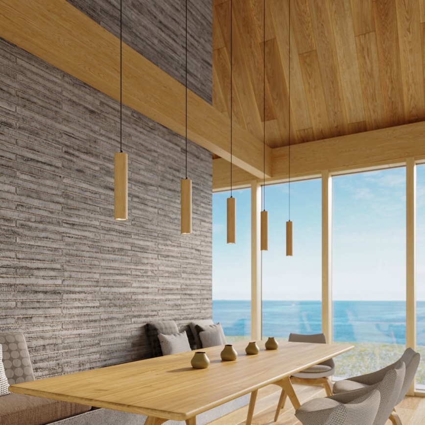 Candelabro suspenso LINO 2xGU10/40W/230V faia