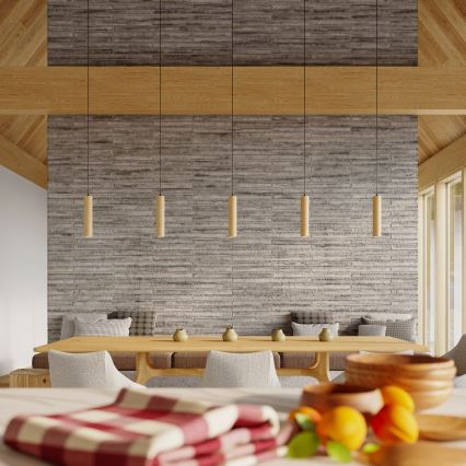 Candelabro suspenso LINO 2xGU10/40W/230V faia