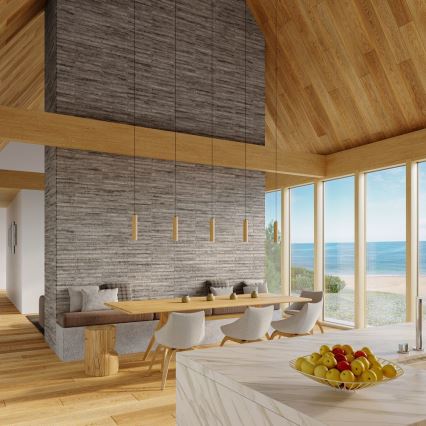 Candelabro suspenso LINO 2xGU10/40W/230V faia