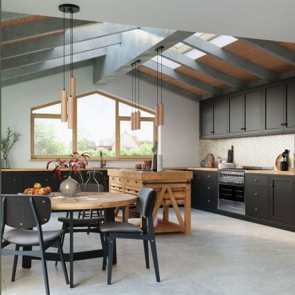 Candelabro suspenso LINO 2xGU10/40W/230V faia