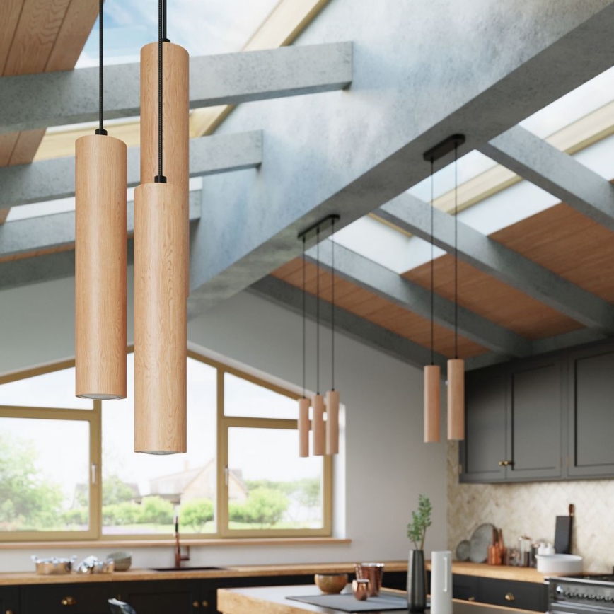 Candelabro suspenso LINO 2xGU10/40W/230V faia