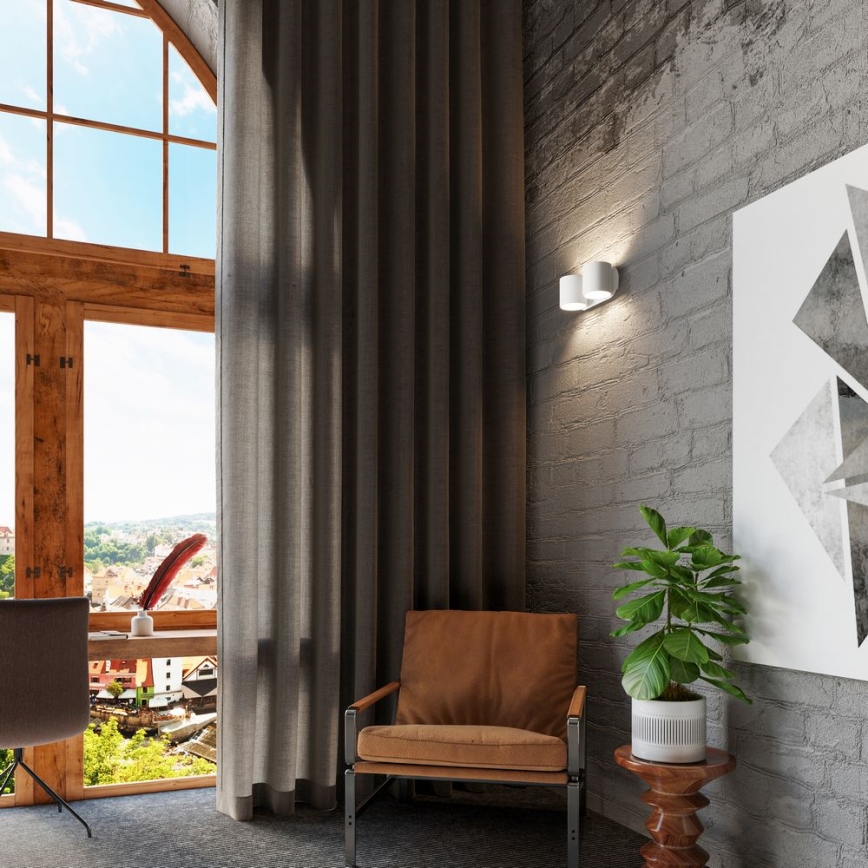 Foco de parede ORBIS 2xG9/40W/230V branco