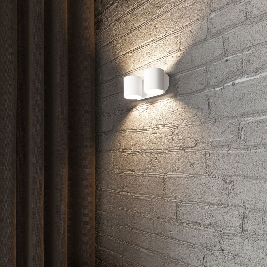 Foco de parede ORBIS 2xG9/40W/230V branco