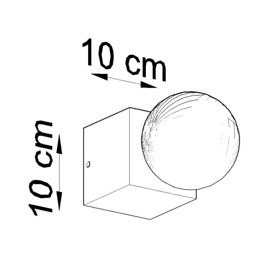 Iluminação de parede ABEL 1xE27/15W/230V faia