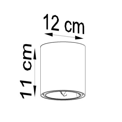 Foco TIUBE 1xGU10-AR111/10W/230V