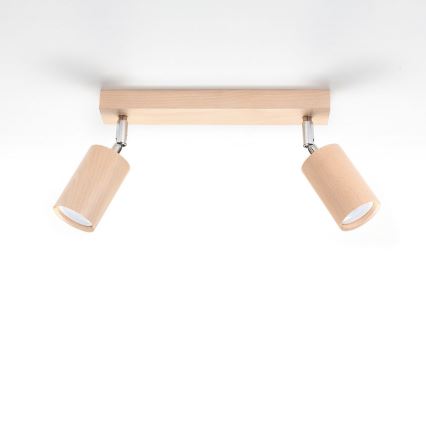 Foco BERGE 2xGU10/40W/230V faia