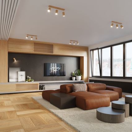 Foco BERGE 3xGU10/40W/230V faia