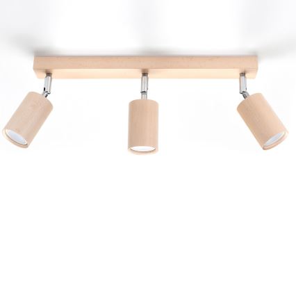 Foco BERGE 3xGU10/40W/230V faia