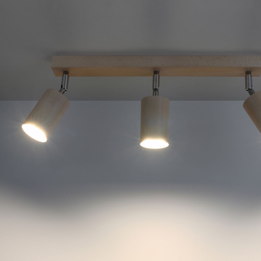 Foco BERGE 3xGU10/40W/230V faia