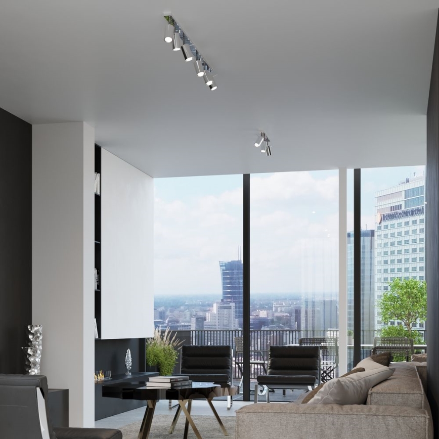 Foco RING 2xGU10/10W/230V