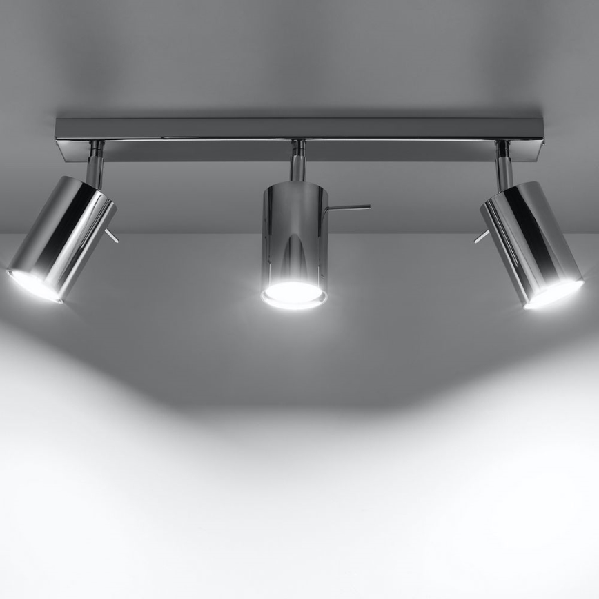 Foco RING 3xGU10/10W/230V