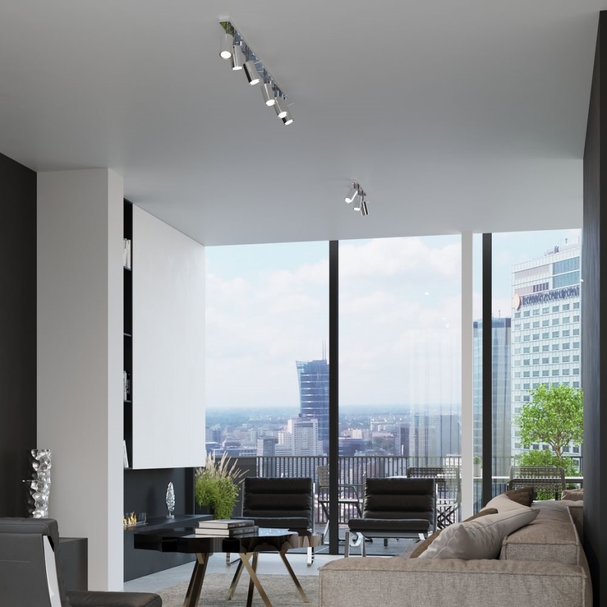 Foco RING 4xGU10/10W/230V