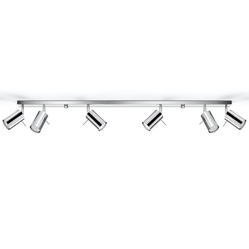 Foco RING 6xGU10/10W/230V