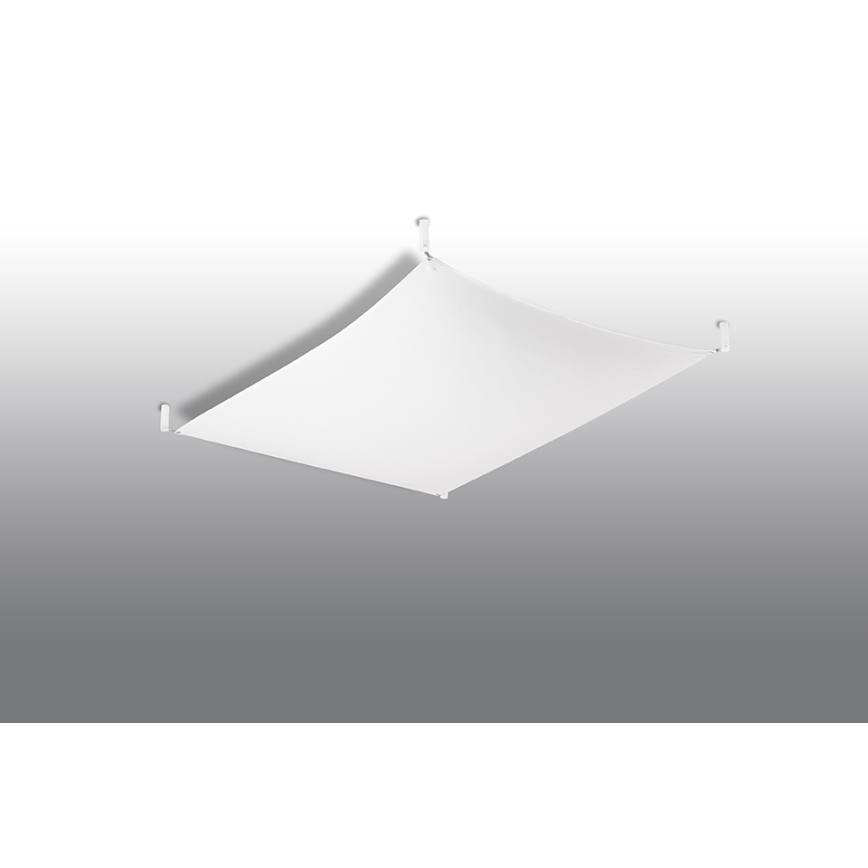 Candeeiro de teto LED LUNA 2xG13/8,5W/230V 8x10,5 cm branco
