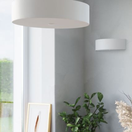 Iluminação de teto SKALA 3xE27/60W/230V diâmetro 30 cm branco