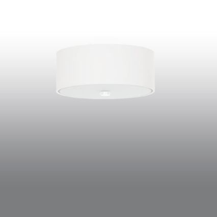 Iluminação de teto SKALA 3xE27/60W/230V diâmetro 30 cm branco