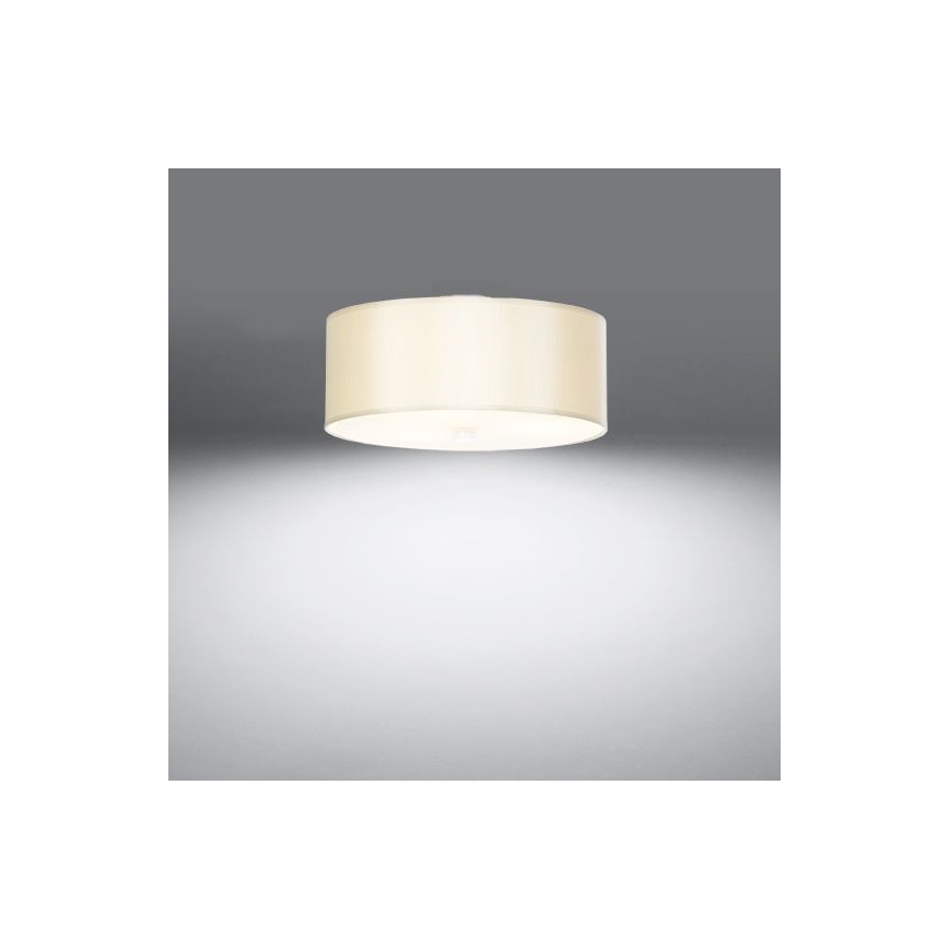 Iluminação de teto SKALA 3xE27/60W/230V diâmetro 30 cm branco