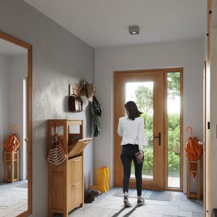 Iluminação de teto QUATRO AR111 1xGU10/40W/230V betão