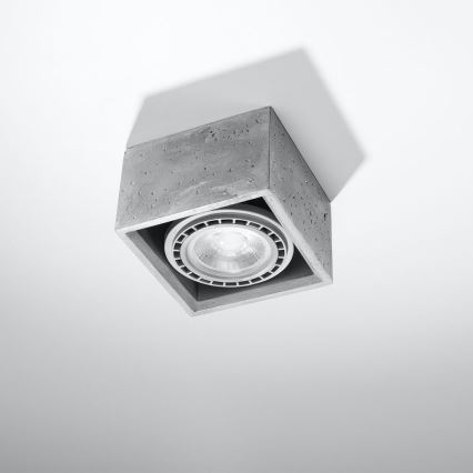Iluminação de teto QUATRO AR111 1xGU10/40W/230V betão