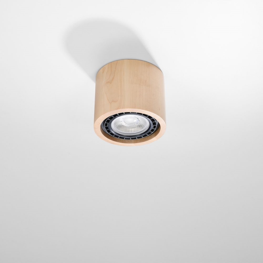 Iluminação de teto BASIC AR111 1xGU10/40W/230V faia