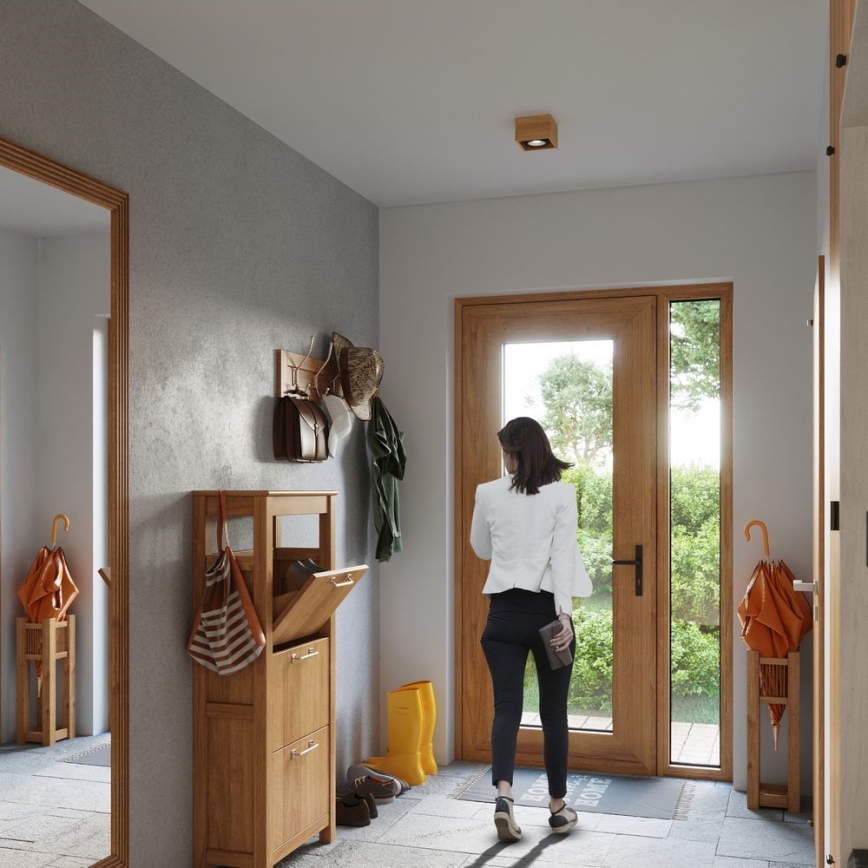 Iluminação de teto QUATRO AR111 1xGU10/40W/230V faia