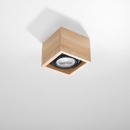 Iluminação de teto QUATRO AR111 1xGU10/40W/230V faia