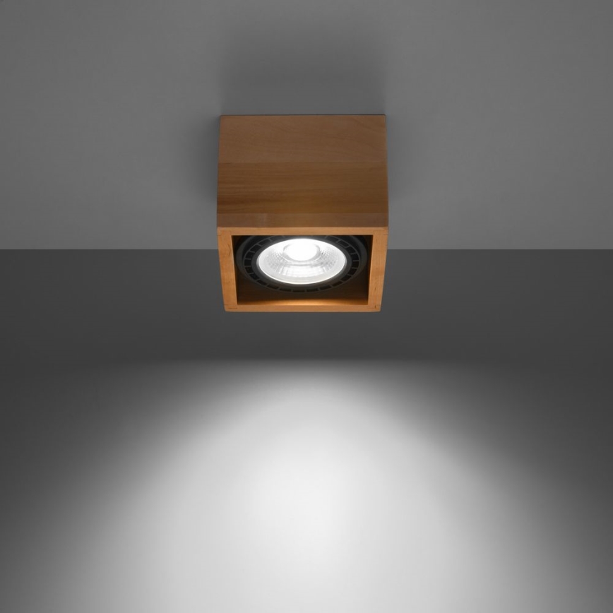 Iluminação de teto QUATRO AR111 1xGU10/40W/230V faia