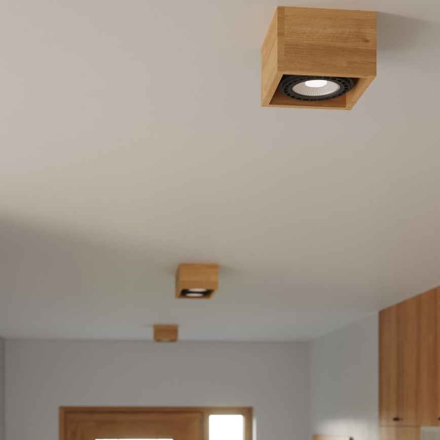 Iluminação de teto QUATRO AR111 2xGU10/40W/230V faia