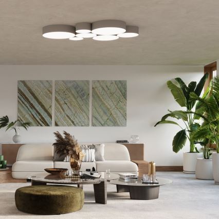 Iluminação de teto ARENA 4xE27/60W/230V cinzento