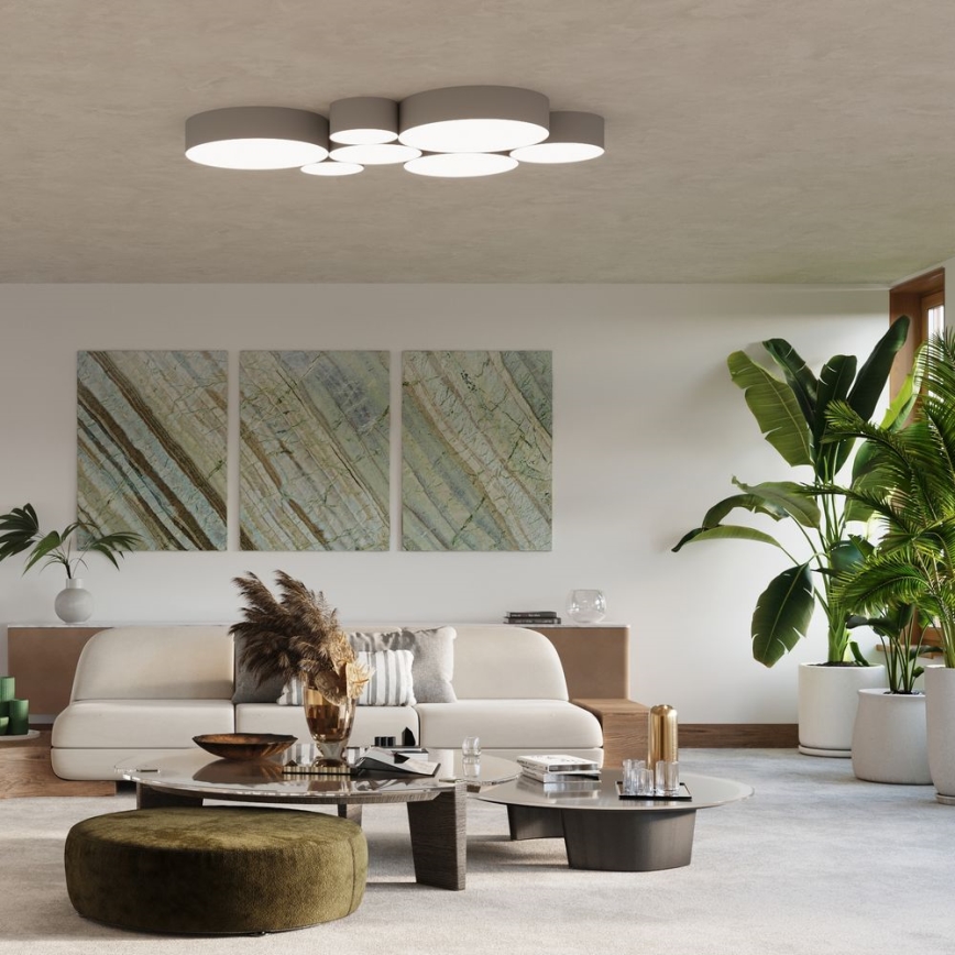 Iluminação de teto ARENA 4xE27/60W/230V cinzento