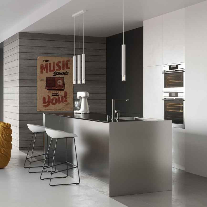 Candelabro suspenso VIZIER 2xG9/40W/230V branco