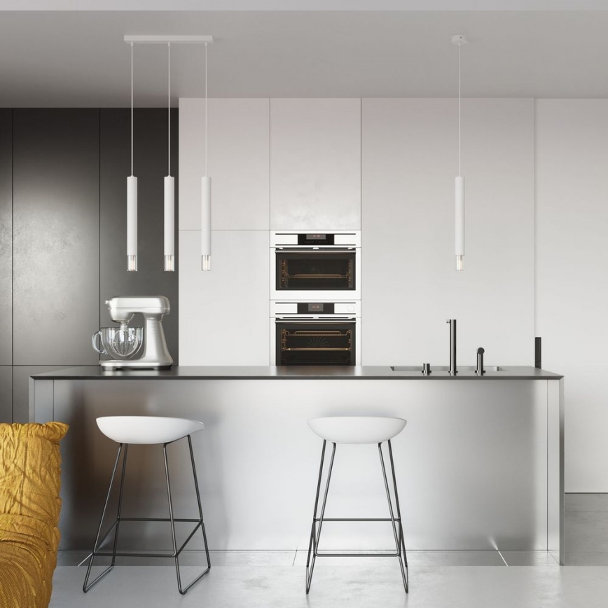 Candelabro suspenso VIZIER 2xG9/40W/230V branco