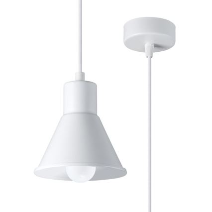 Candelabro suspenso TALEJA 1xE27/60W/230V branco