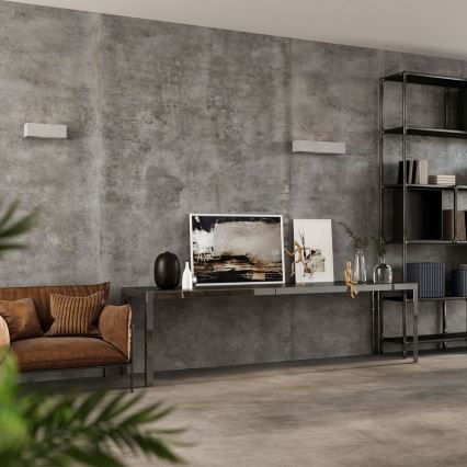 Iluminação de parede VEGA 2xE27/60W/230V 50 cm betão