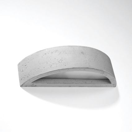 Iluminação de parede ATENA 1xE27/60W/230V betão