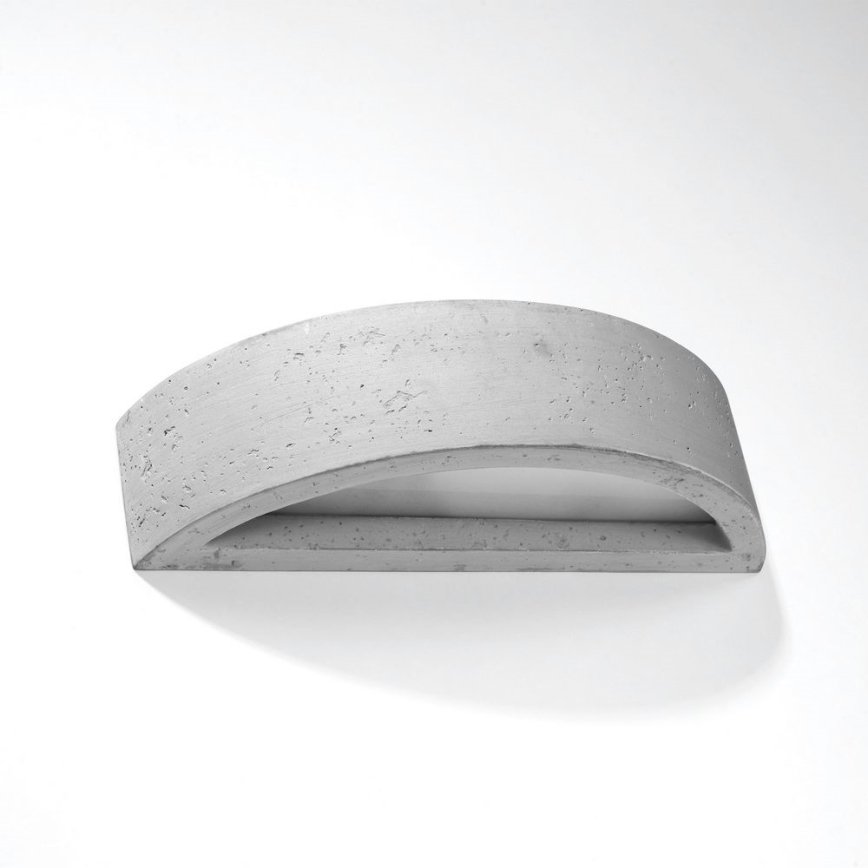 Iluminação de parede ATENA 1xE27/60W/230V betão