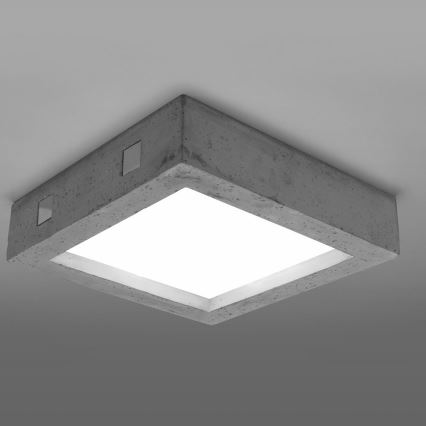 Iluminação de teto LED RIZA LED/18W/230V betão