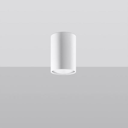 Foco LAGOS 1xGU10/10W/230V 10 cm branco