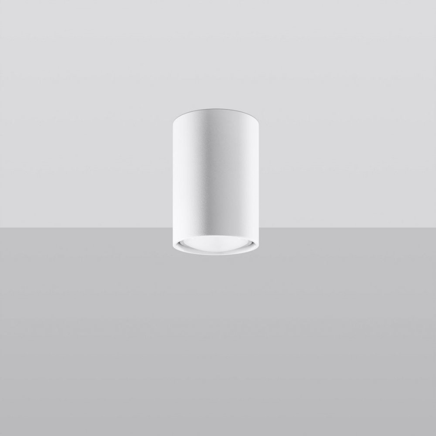 Foco LAGOS 1xGU10/10W/230V 10 cm branco