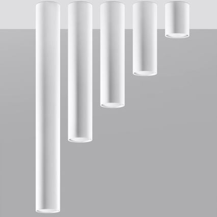 Foco LAGOS 1xGU10/10W/230V 10 cm branco