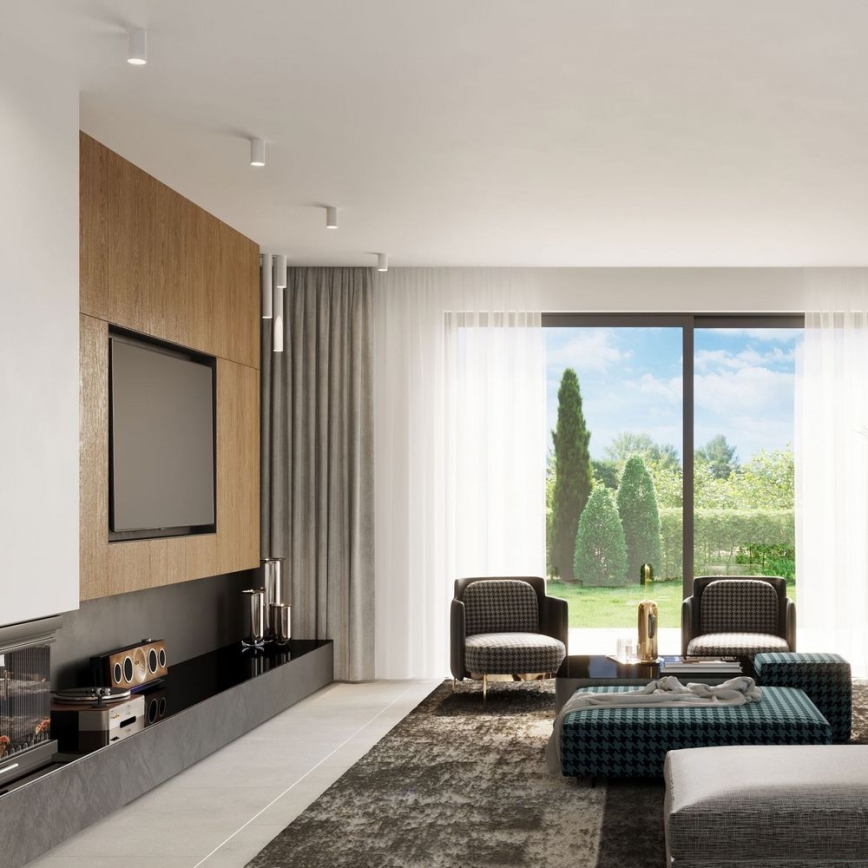 Foco LAGOS 1xGU10/10W/230V 40 cm branco