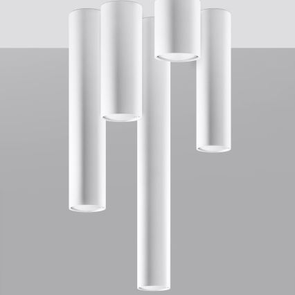 Foco LAGOS 1xGU10/10W/230V 40 cm branco