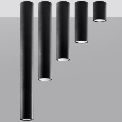 Foco LAGOS 1xGU10/10W/230V 60 cm preto