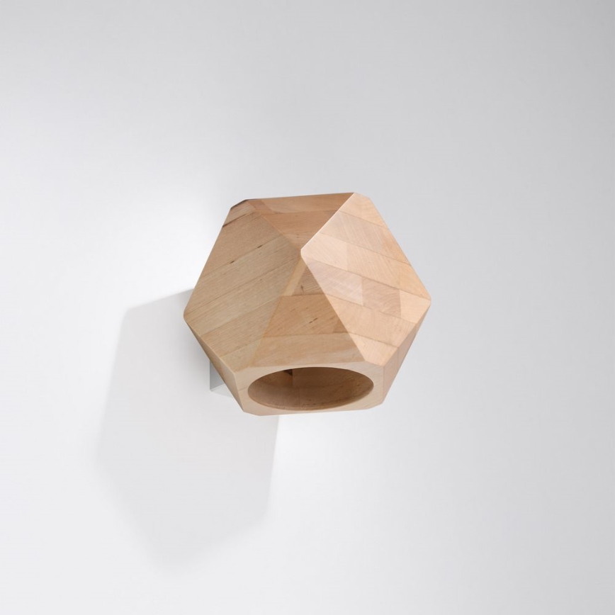 Iluminação de parede WOODY 1xG9/40W/230V carvalho