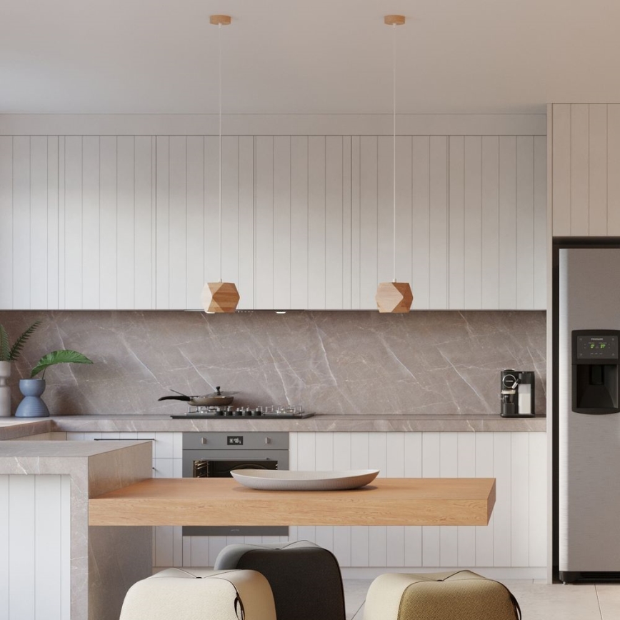 Candelabro suspenso WOODY 1xGU10/40W/230V carvalho