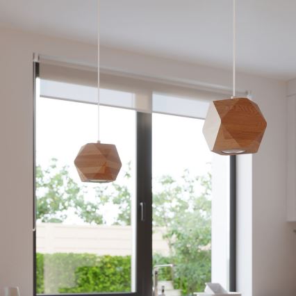 Candelabro suspenso WOODY 1xGU10/40W/230V carvalho